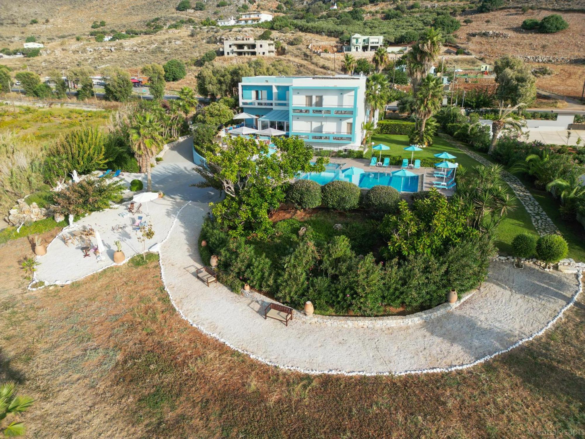 Kanakis Blue Beach Apartments Petres  Exterior photo