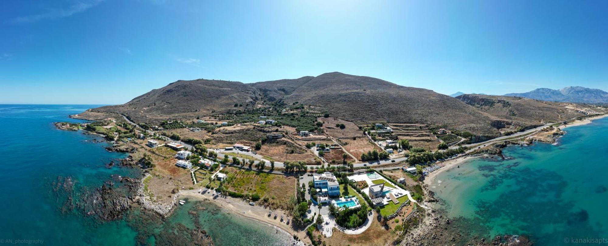 Kanakis Blue Beach Apartments Petres  Exterior photo